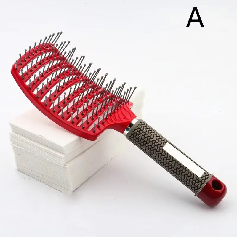 SilkyGlide Nylon Scalp Massage Detangling Brush 13