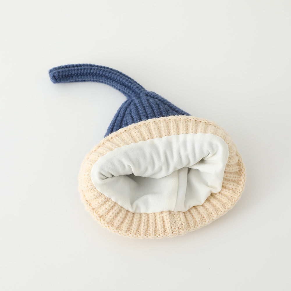 Warm Knitted Ear Warmer Hat For Children Autumn Winter Korean Style Windproof Versatile Baby Overhe 3