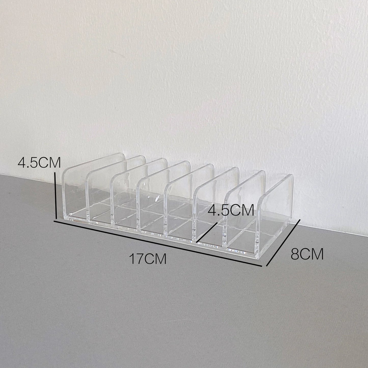 Acrylic Eye Shadow Storage Box MultiFunction Cosmetic Display Tray Toiletries Storage Rack 6