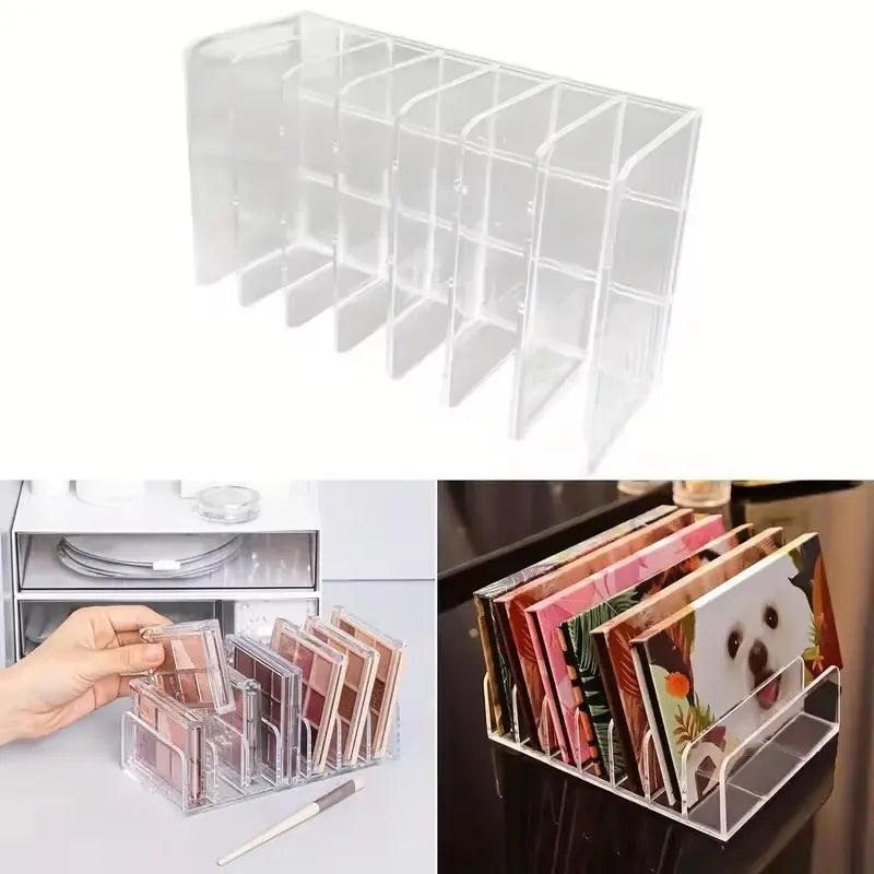 Acrylic Eye Shadow Storage Box MultiFunction Cosmetic Display Tray Toiletries Storage Rack 3