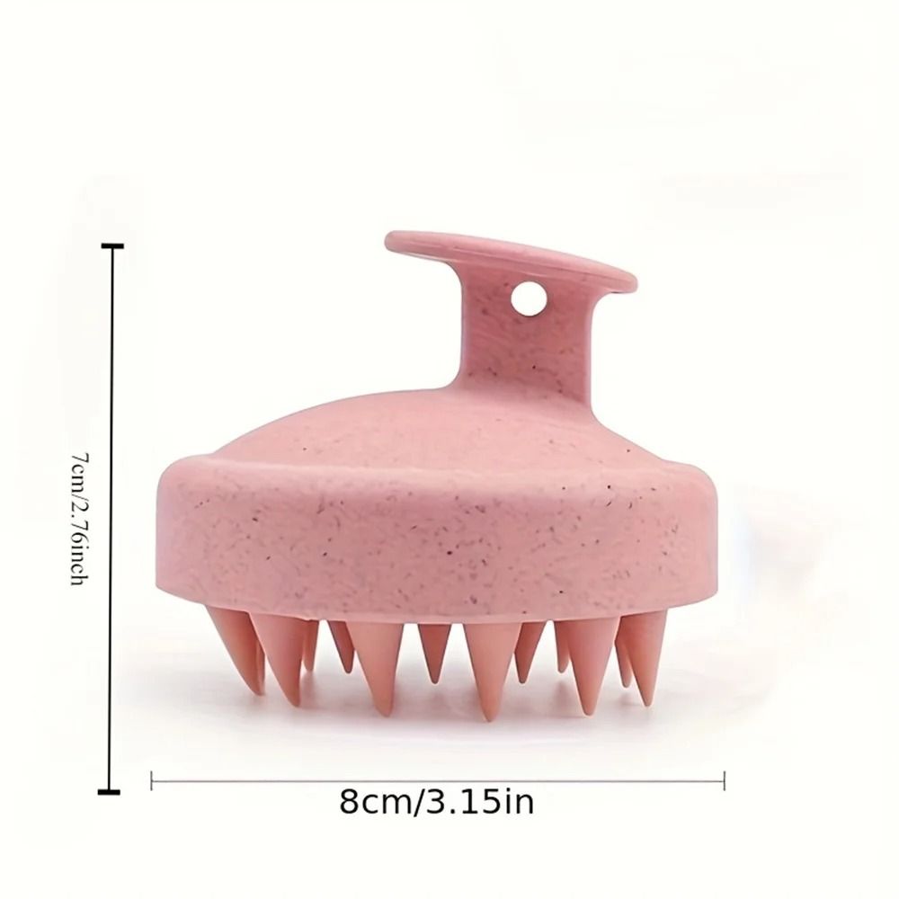 Silicone Scalp Shampoo Brush Massage Comb For Hair Washing And Shower Use 8