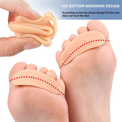 Silicone Toe Separator and Hammer Toe Corrector Support Pads