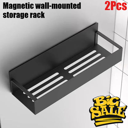 Magnetic Storage Shelf Space Saving Kitchen Organizer Rack 1