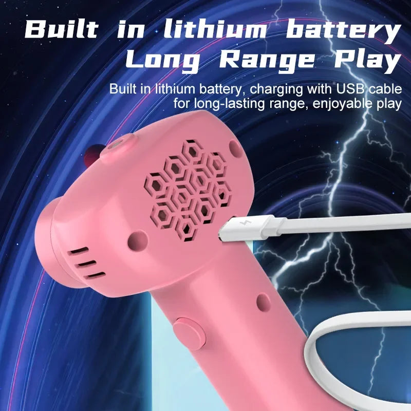 Luminous Handheld String Launcher Glow In The Dark Portable Stress Relief Toy For Kids Party Gifts 4