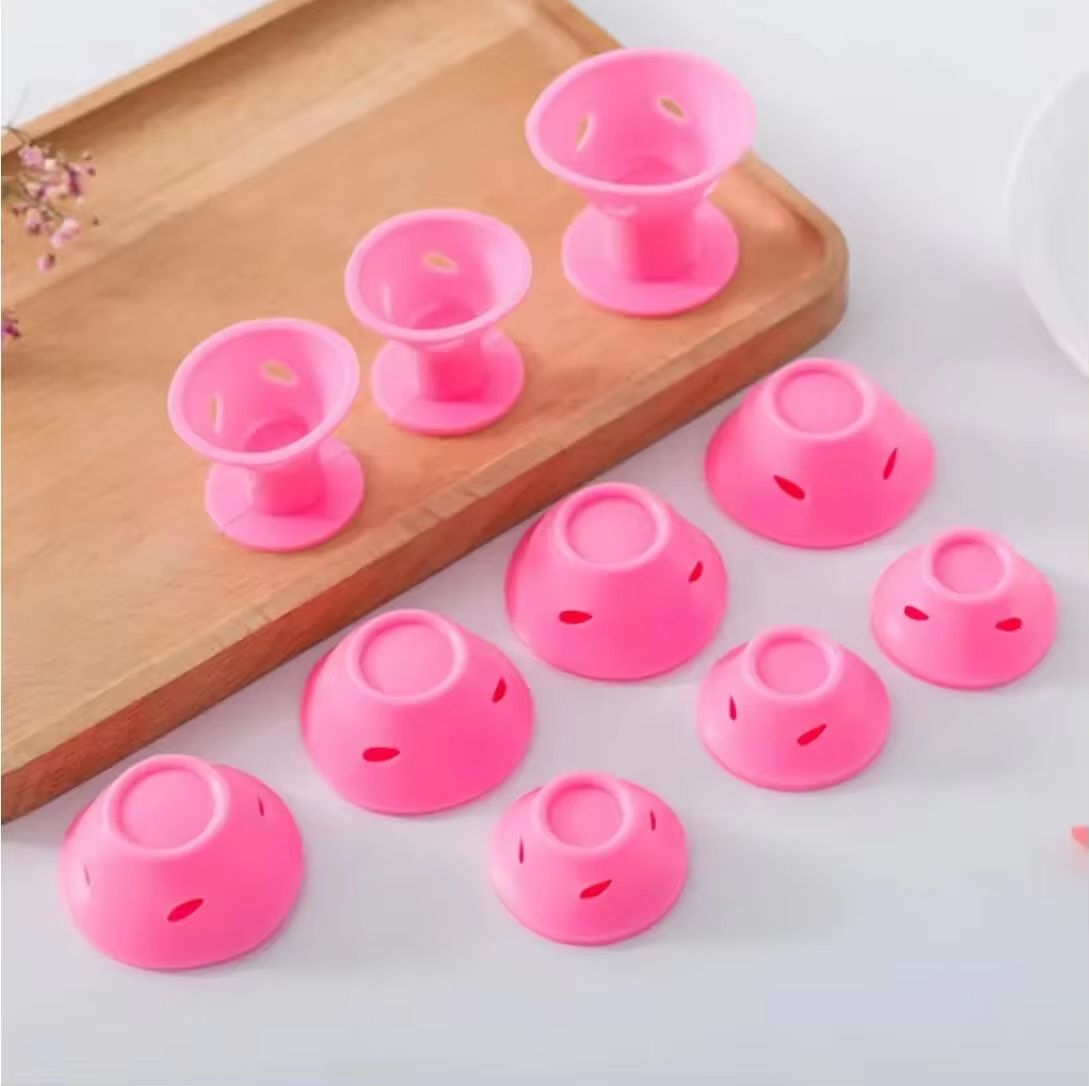 Silicone Heatless Curlers Set For Effortless Curls 4