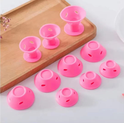 Silicone Heatless Curlers Set For Effortless Curls 4