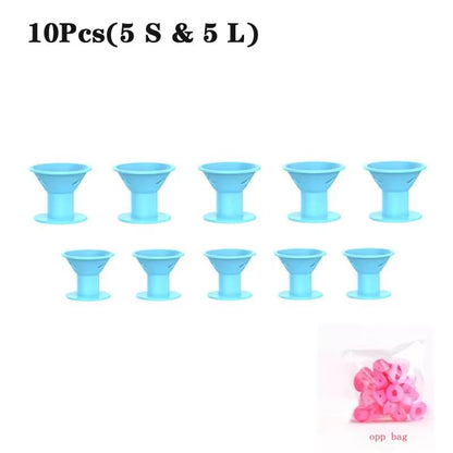 Silicone Heatless Curlers Set For Effortless Curls 7