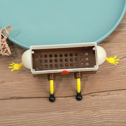 Cartoon Wash Dish Sink Drain Rack Dish Washing Sponge Storage Shelf Household Sponge Holder Organiz 3
