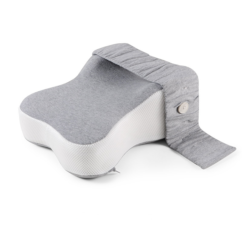 Adjustable Knee Leg Pillow, Orthopedic Slow Rebound Memory Cotton Clamp Pillow, Maternity Foot Pillow for Side Sleeping