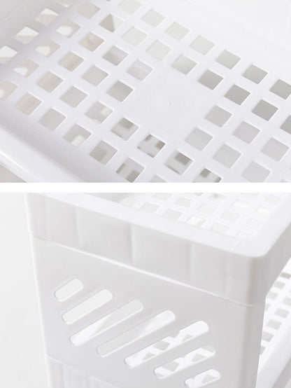 Desktop Double Layer Storage Rack For Desk Office Cosmetics And Stationery 4