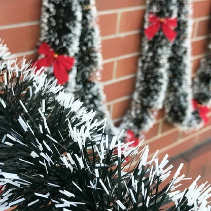 Christmas Eve Decoration Ribbon Garland For Bar Tops Wedding Party Christmas Tree Kitchen Ornaments 1