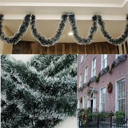 Christmas Eve Decoration Ribbon Garland For Bar Tops Wedding Party Christmas Tree Kitchen Ornaments 2