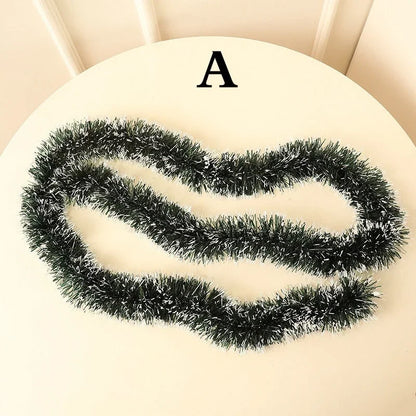 Christmas Eve Decoration Ribbon Garland For Bar Tops Wedding Party Christmas Tree Kitchen Ornaments 6