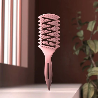 WANMEI Hollow Detangling Brush For Curly  Wet Hair 5
