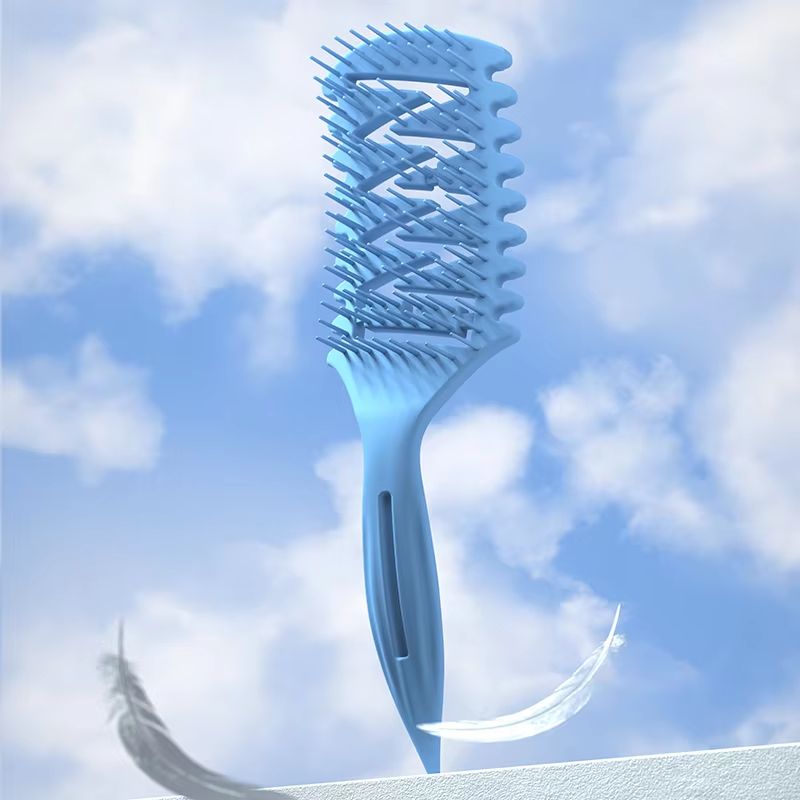 WANMEI Hollow Detangling Brush For Curly  Wet Hair 6