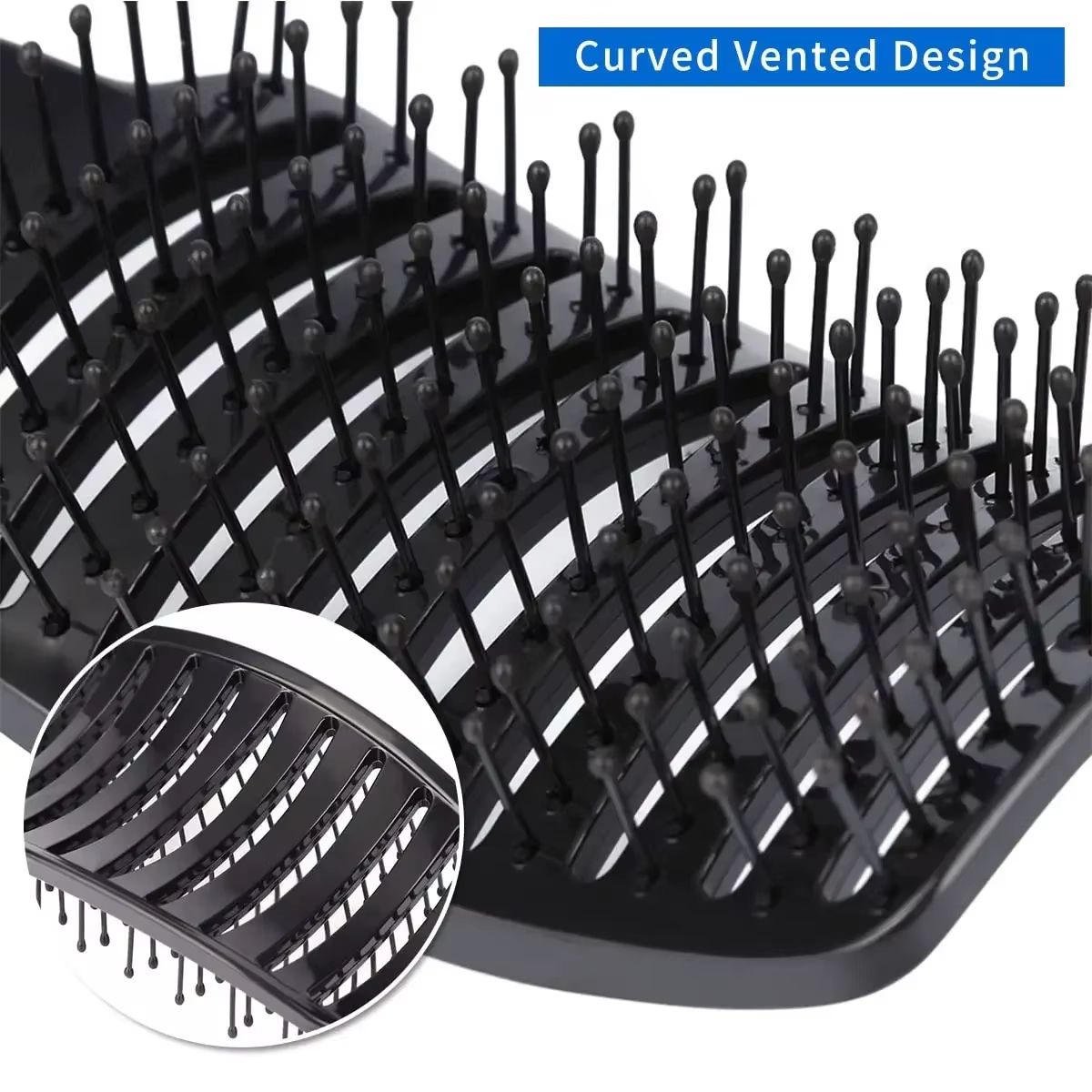 Gentle Glide Detangling Massage Hair Brush 2