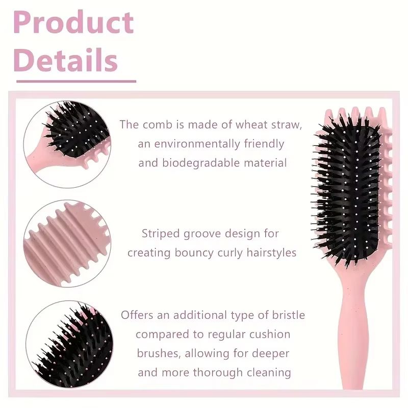 AllinOne Detangling Candy Brush  Continuous Mist Spray Hair Care Kit 3