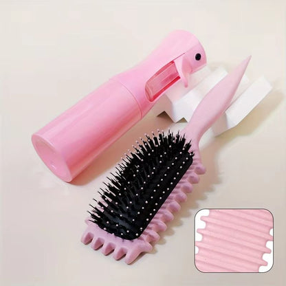AllinOne Detangling Candy Brush  Continuous Mist Spray Hair Care Kit 7
