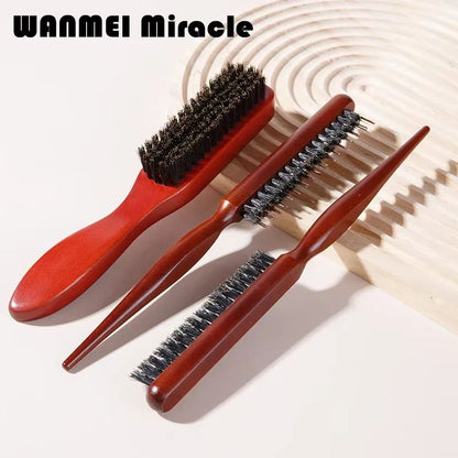 Versatile Mane Bristle Hair Brush Styling Set