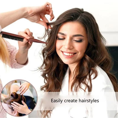 Versatile Mane Bristle Hair Brush Styling Set 3
