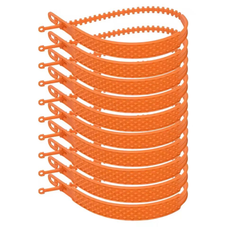 Plastic Snow Chains For Car Tires AntiSlip Winter Wheel Chains 10  20Piece Set For Snow Ice  Mud 2