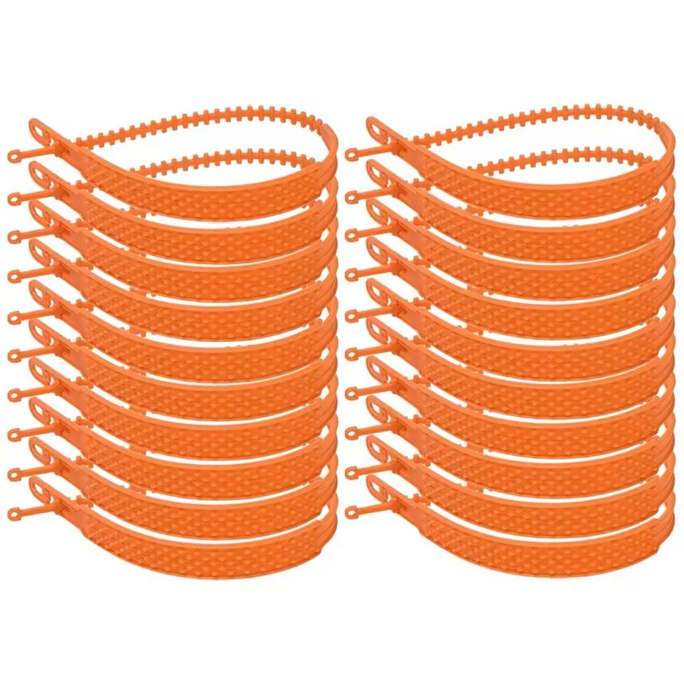Plastic Snow Chains For Car Tires AntiSlip Winter Wheel Chains 10  20Piece Set For Snow Ice  Mud 3