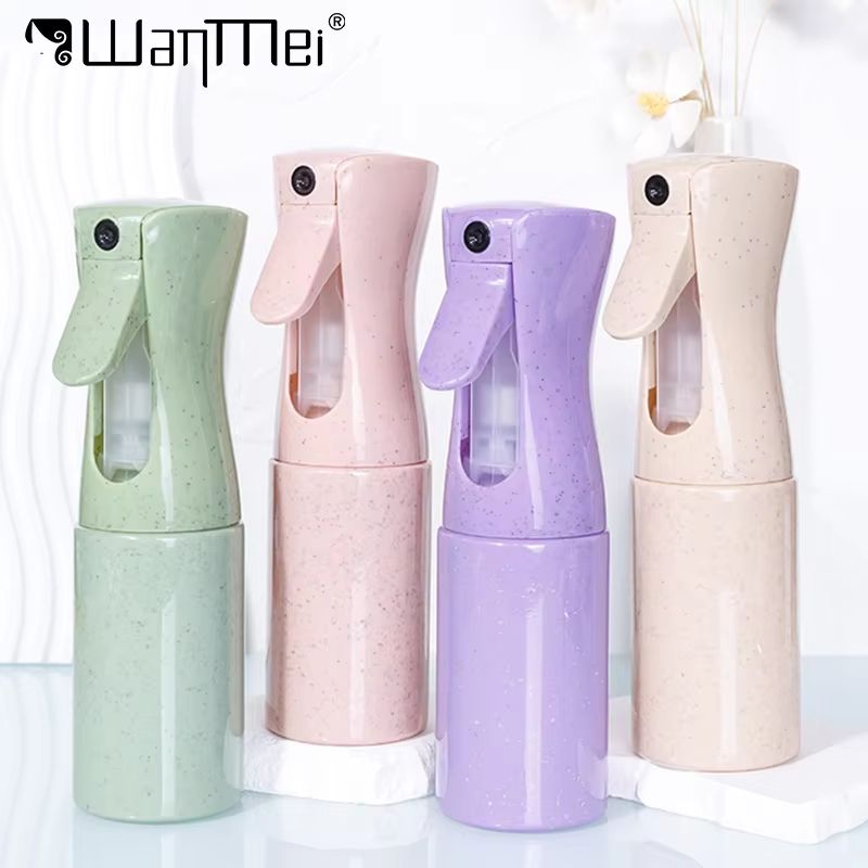 Eco Wheat Straw 200 ml Refillable Hair Mist Spray Bottle