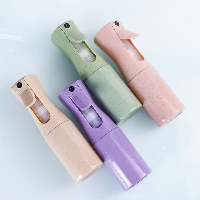 Eco Wheat Straw 200 Ml Refillable Hair Mist Spray Bottle 5