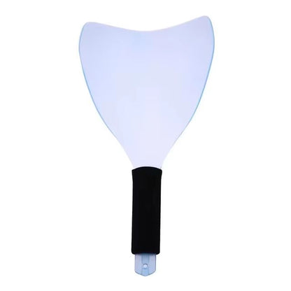 Salon Plastic Haircut Face Shield With Handle 7