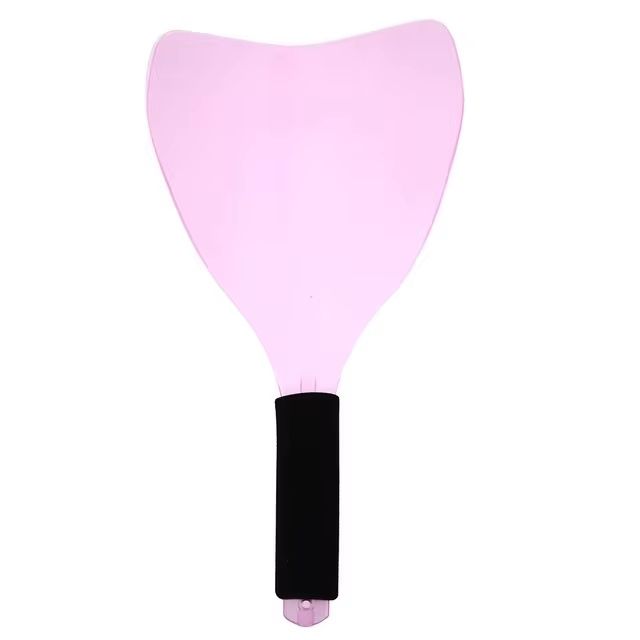 Salon Plastic Haircut Face Shield With Handle 9