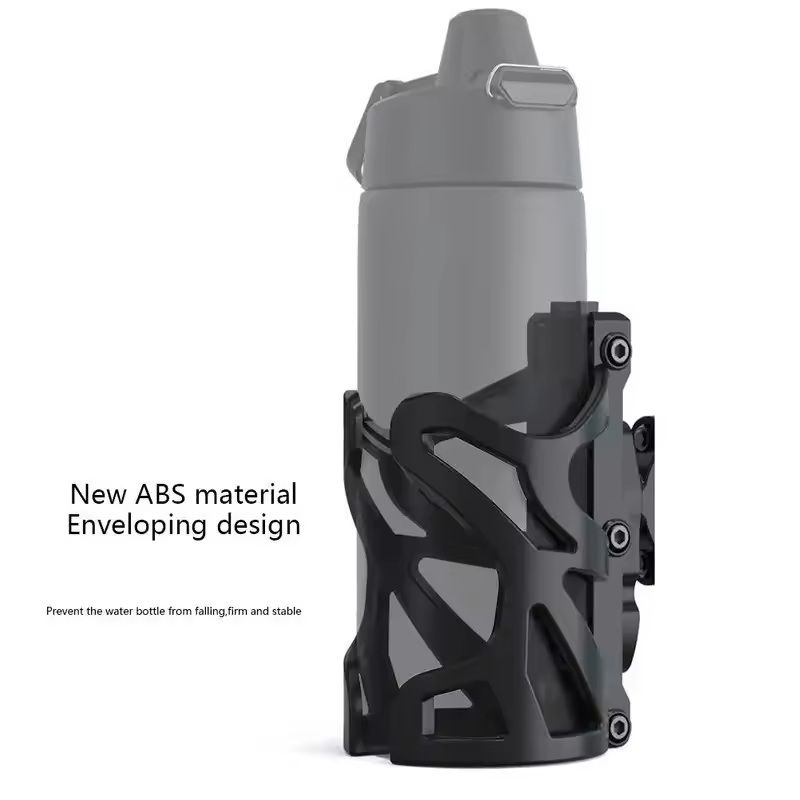 Universal Bicycle  Motorcycle Water Bottle Cage Durable Drink Holder ABS With Screws  Tool 2