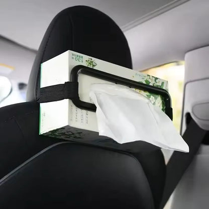 Car Paper Towel Holder Clip Visor  SeatBack Hanging Tissue Box Frame For Cars SUVs  Trucks 1