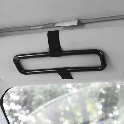 Car Paper Towel Holder Clip Visor  SeatBack Hanging Tissue Box Frame For Cars SUVs  Trucks 2