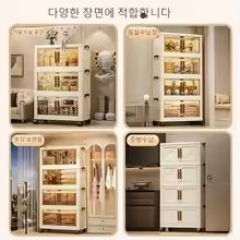 Foldable Clear Door Closet Storage Box Organizer 3