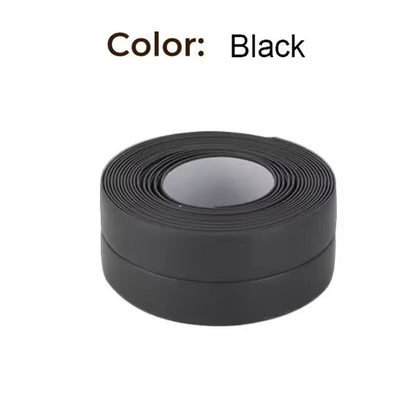 Waterproof PVC Bathroom  Kitchen Sealing Tape  SelfAdhesive Caulk Strip For Sinks  Showers 7