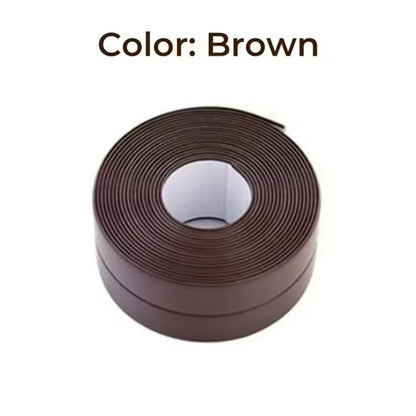 Waterproof PVC Bathroom  Kitchen Sealing Tape  SelfAdhesive Caulk Strip For Sinks  Showers 6