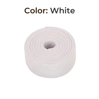 Waterproof PVC Bathroom  Kitchen Sealing Tape  SelfAdhesive Caulk Strip For Sinks  Showers 8