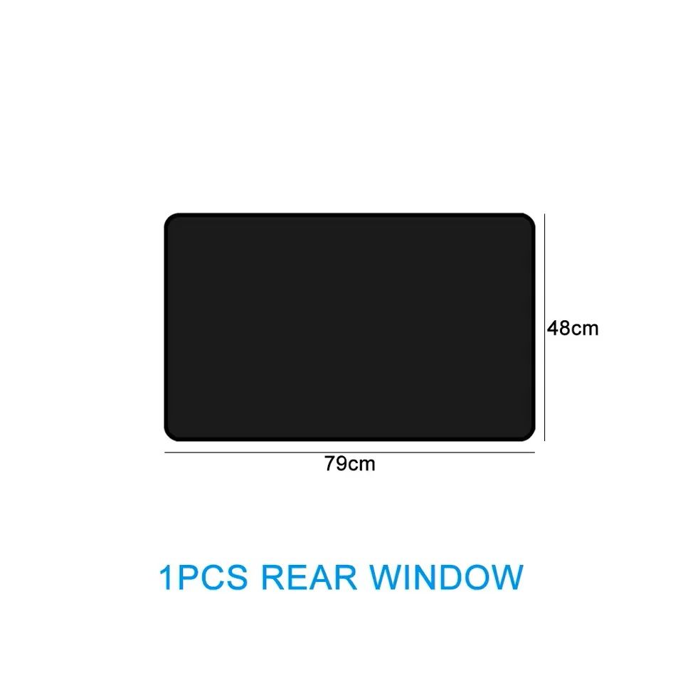 Magnetic Car Sunshade UVBlocking Window Curtain With DoubleSided Protection For Cars  SUVs 2