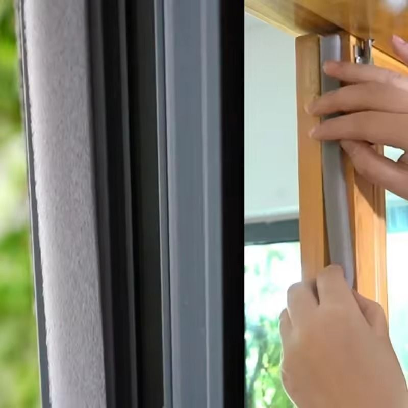 Foam Weather Stripping Tape  2M SelfAdhesive Door  Window Seal Windproof  SoundProof 4