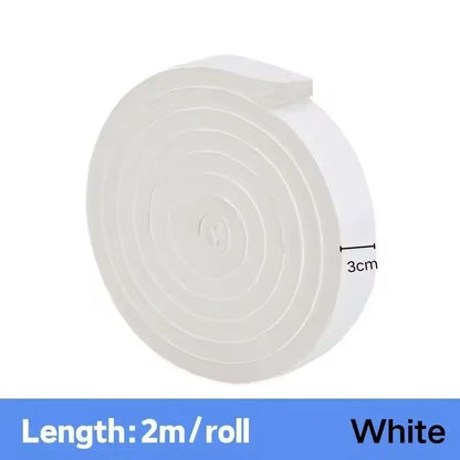 Foam Weather Stripping Tape  2M SelfAdhesive Door  Window Seal Windproof  SoundProof 10