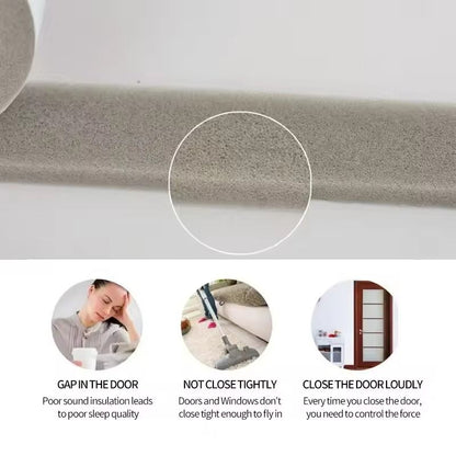 Foam Weather Stripping Tape  2M SelfAdhesive Door  Window Seal Windproof  SoundProof 5
