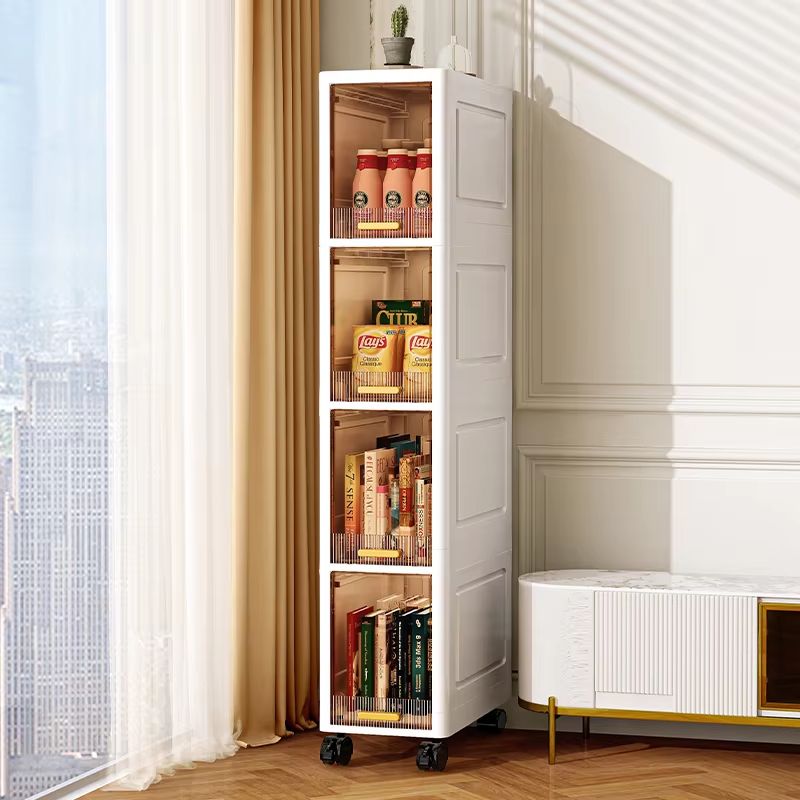 SlimFit 787in Narrow Rolling Storage Cabinet With Wheels 5