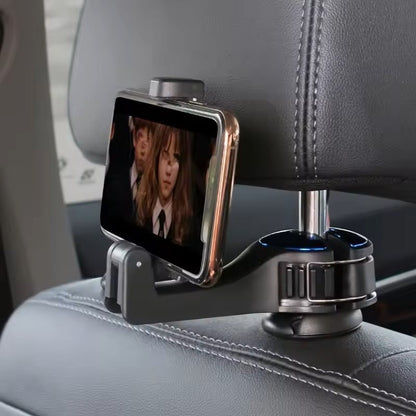 Multifunction Headrest Phone Holder  Hook Adjustable Rear Seat Car Mount For Phones GPS  Bags 5