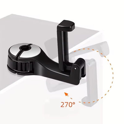 Multifunction Headrest Phone Holder  Hook Adjustable Rear Seat Car Mount For Phones GPS  Bags 6