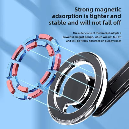 MagSafeCompatible Magnetic Car Phone Holder Universal Dashboard  Vent Mount For IPhone  Samsung GPS 3