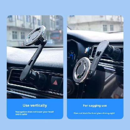 MagSafeCompatible Magnetic Car Phone Holder Universal Dashboard  Vent Mount For IPhone  Samsung GPS 7