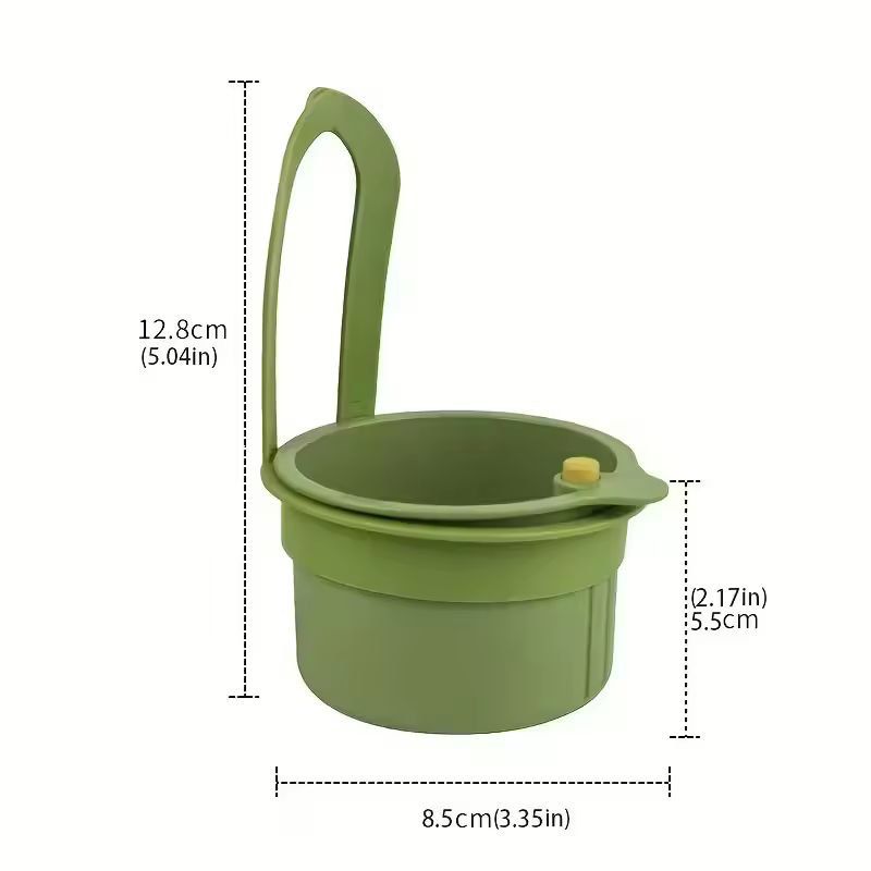 Smart PressType Sink Strainer  Draining Basket  MultiPurpose Kitchen  Bathroom Organizer 5