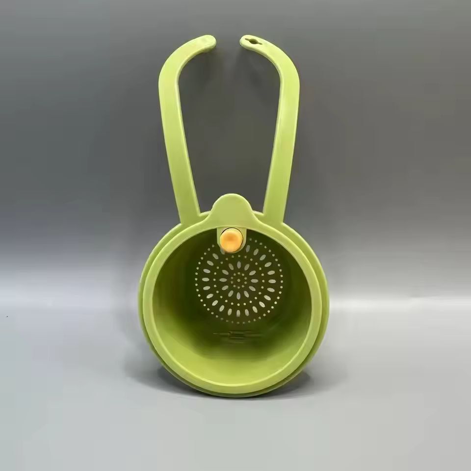 Smart PressType Sink Strainer  Draining Basket  MultiPurpose Kitchen  Bathroom Organizer 7