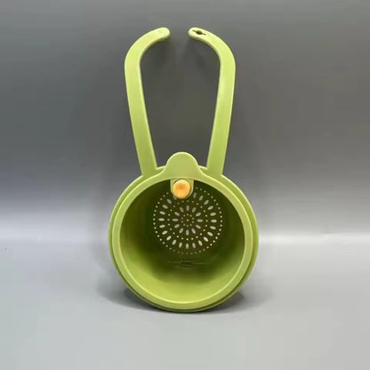 Smart PressType Sink Strainer  Draining Basket  MultiPurpose Kitchen  Bathroom Organizer 7