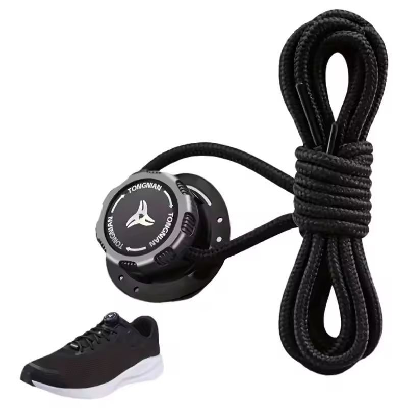 QuickFit No-Tie Rotating Lace Set – 6-Piece Adjustable Slip-On Shoelace Kit for Sports & Outdoor Shoes